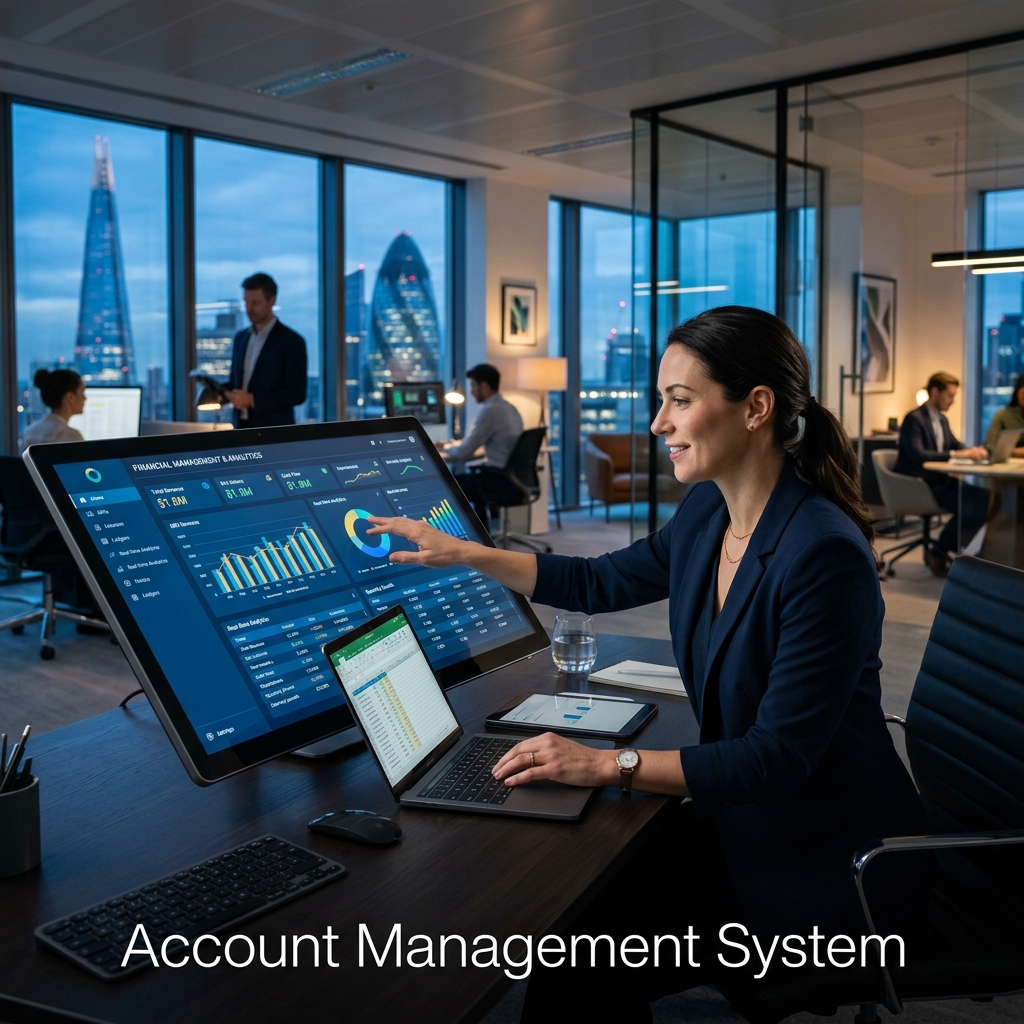 Account Management System Service in Delhi | Kriscel tech